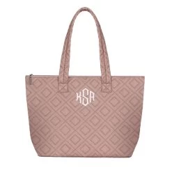 Monogrammed Quilted Tote