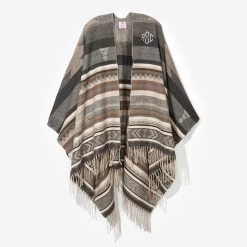 Monogrammed Aztec Poncho
