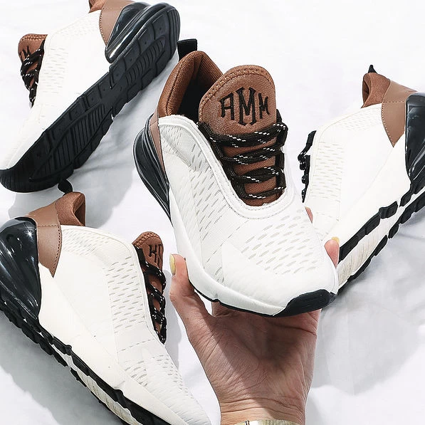 Monogrammed Youth Colorblock Sneakers 2 Monogrammed Youth Colorblock Sneakers - Image 2