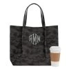 Monogrammed Camo Tote