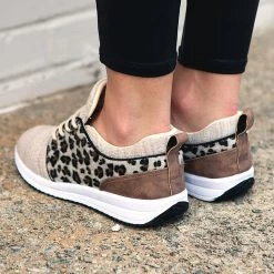 Monogrammed Leopard Sneakers 23 Monogrammed Leopard Sneakers -Fashion Clothing Store ky3 back of leopard sneakers