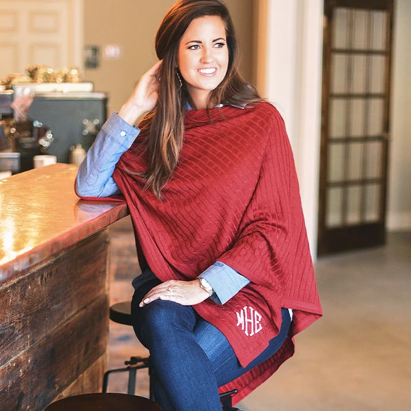 Monogrammed Poncho 4 Monogrammed Poncho - Image 4