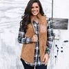 Monogrammed Sherpa Vest