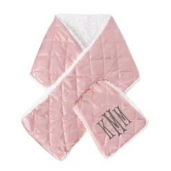 Monogrammed Reversible Scarf