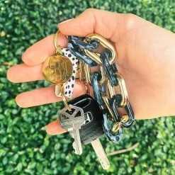 Personalized Key Chain -Fashion Clothing Store loz personalized bracelet keychain in hand