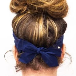 Monogrammed Visor 17 Monogrammed Visor -Fashion Clothing Store mIf navy visor bow