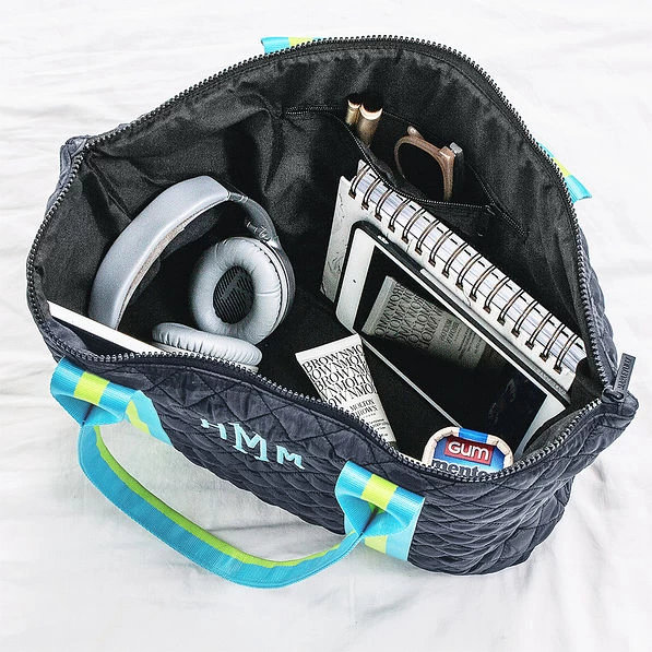 Monogrammed Puffer Tote Bag 7 Monogrammed Puffer Tote Bag - Image 7