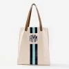 Monogrammed Canvas Bag