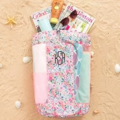 Monogrammed Beach Backpack Bag 17 Monogrammed Beach Backpack Bag -Fashion Clothing Store n64 coral floral beach backpack bag spill shot