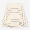 Monogrammed Puff Sleeve Sweatshirt