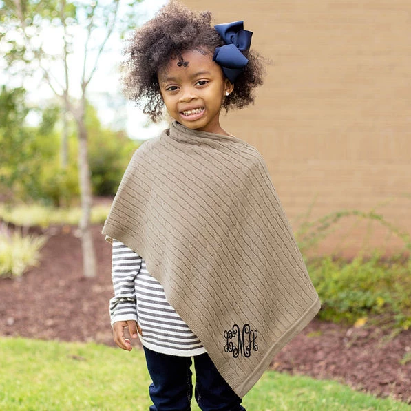 Monogrammed Kids Poncho 6 Monogrammed Kids Poncho - Image 6