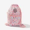 Monogrammed Cinch Bag