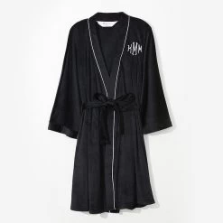 Monogrammed Fleece Robe