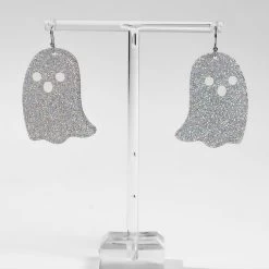 Ghost Earrings -Fashion Clothing Store opd ghost earrings on acrylic stand