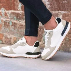 Monogrammed Classic Sneakers -Fashion Clothing Store ork Side of Monogrammed Retro Sneaker