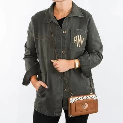 Chain Crossbody Strap -Fashion Clothing Store pFP chain crossbody strap on wallet across shoulder on body