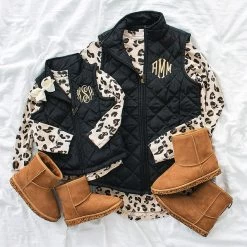 Monogrammed Puffer Vest 6 Monogrammed Puffer Vest -Fashion Clothing Store q7I mom and me puffer vests