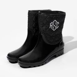 Monogrammed Rain Boots