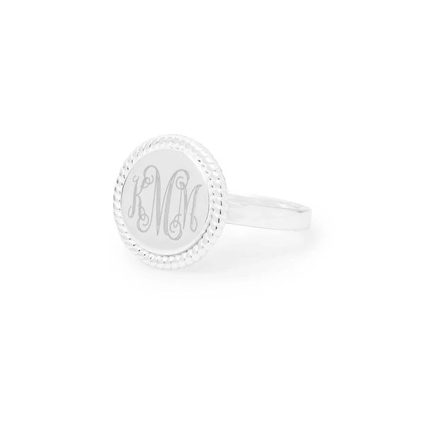 Monogrammed Nala Ring 1 Monogrammed Nala Ring