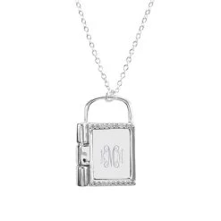 Monogrammed Keepsake Locket