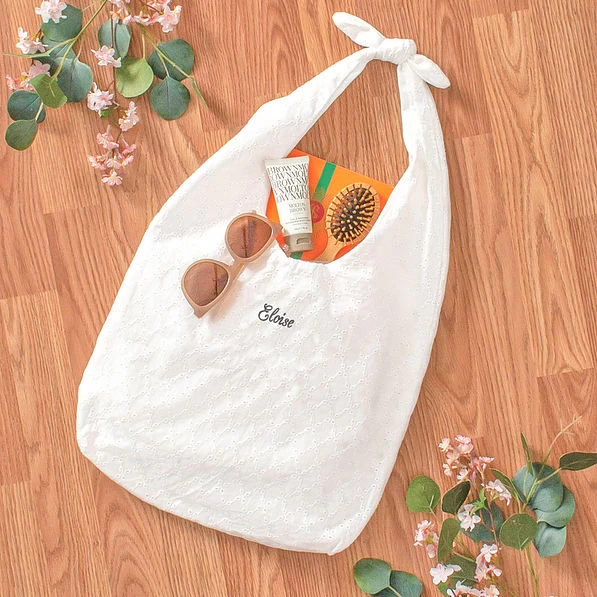 Monogrammed Hobo Bag 3 Monogrammed Hobo Bag - Image 3