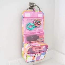 Monogrammed Packable Hanging Travel Case 19 Monogrammed Packable Hanging Travel Case -Fashion Clothing Store rez melon patch packable hanging travel case on hook