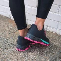 Monogrammed Neon Accent Sneakers 10 Monogrammed Neon Accent Sneakers -Fashion Clothing Store s16 monogrammed colorblock athletic sneakers foot pop back