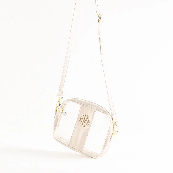 Monogrammed Clear Stadium Crossbody Bag 2 Monogrammed Clear Stadium Crossbody Bag - Image 2