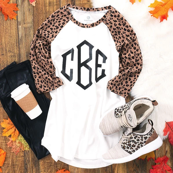 Monogrammed Raglan Tunic 4 Monogrammed Raglan Tunic - Image 4