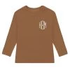 Monogrammed Kids Waffle Crewneck Sweatshirt