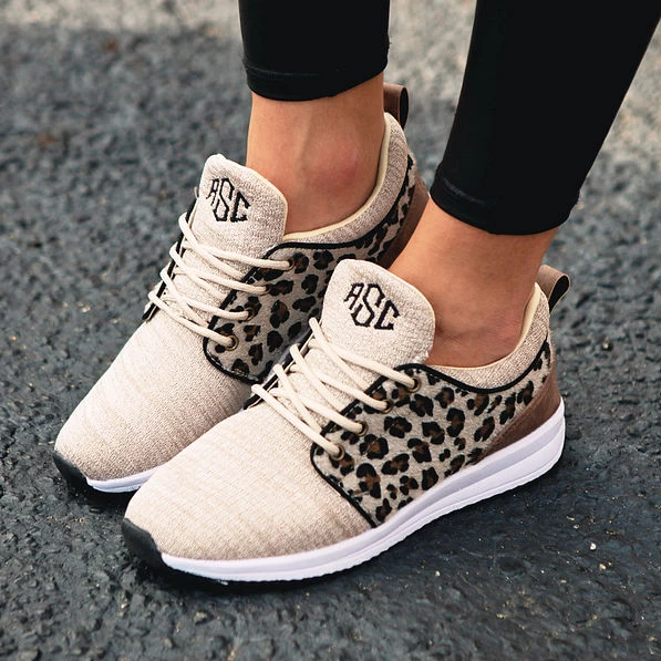 Monogrammed Leopard Sneakers 8 Monogrammed Leopard Sneakers - Image 8