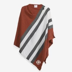 Monogrammed Poncho
