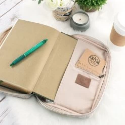 Monogrammed Leopard Bible Carrier -Fashion Clothing Store w9H zipper pocket in leopard bible case