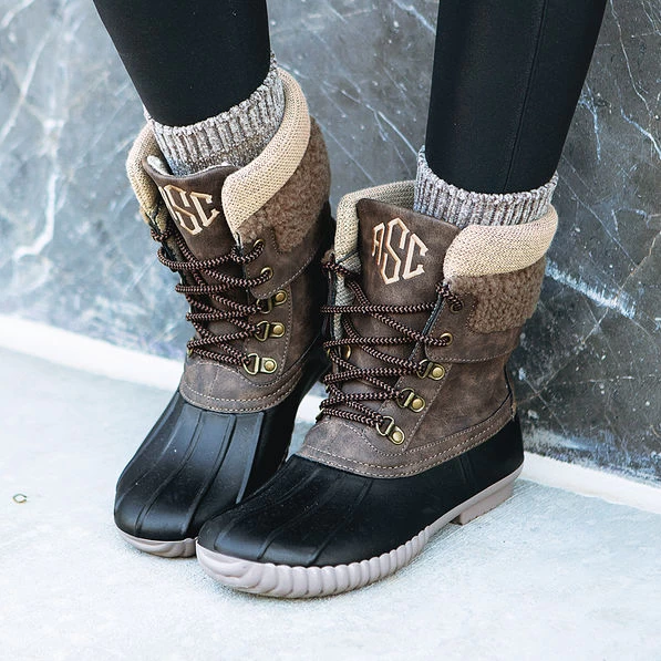 Monogrammed Explorer Duck Boots 3 Monogrammed Explorer Duck Boots - Image 3