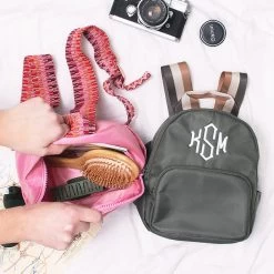 Monogrammed Classic Mini Backpack 10 Monogrammed Classic Mini Backpack -Fashion Clothing Store wbs inside of rose classic mini backpack