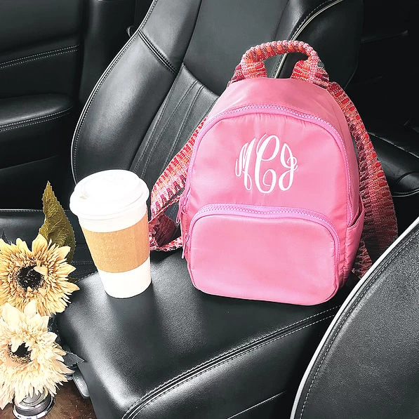 Monogrammed Classic Mini Backpack 4 Monogrammed Classic Mini Backpack - Image 4