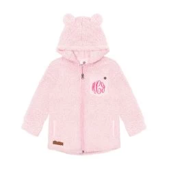 Monogrammed Kids Sherpa Hoodie