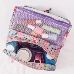 Monogrammed Packable Hanging Travel Case 16 Monogrammed Packable Hanging Travel Case -Fashion Clothing Store wdc inside of coral floral packable travel case