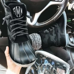 Monogrammed Camo Duck Boots 9 Monogrammed Camo Duck Boots -Fashion Clothing Store wuz monogrammed camo duck boots in car