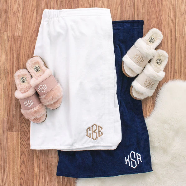 Monogrammed Towel Wrap 8 Monogrammed Towel Wrap - Image 8