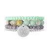 Monogrammed Stackable Bracelet Set