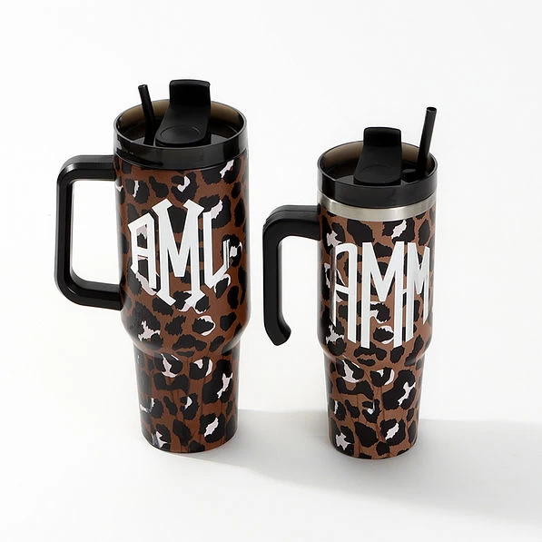 Monogrammed Travel Tumbler 2 Monogrammed Travel Tumbler - Image 2