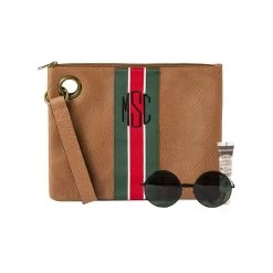 Monogrammed Spencer Wristlet