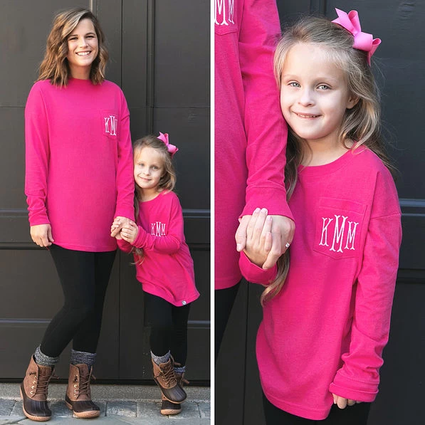Monogrammed Kids Long Sleeve Shirt 10 Monogrammed Kids Long Sleeve Shirt - Image 10