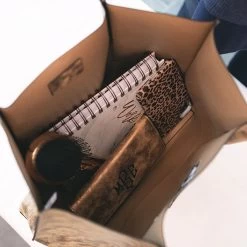 Monogrammed Distressed Metallic Tote Bag -Fashion Clothing Store zdd inside distressed metallic tote